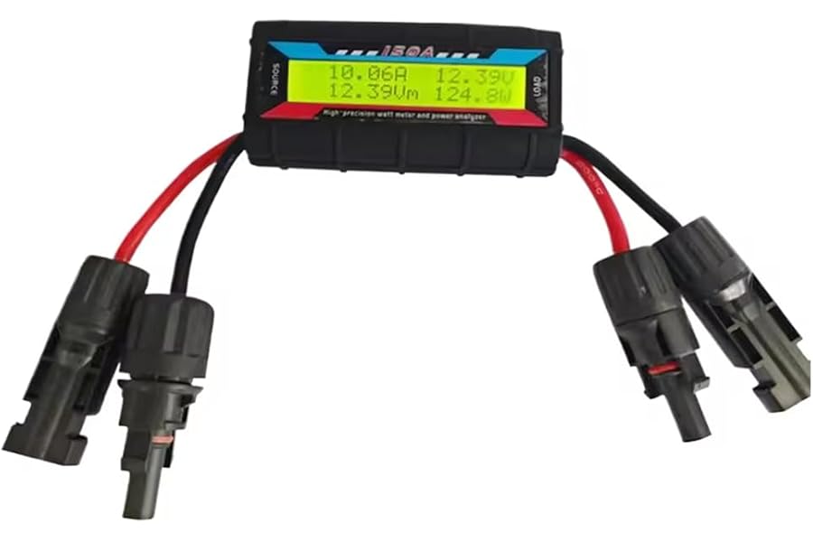 YEHEI Solar Tester 150A Power Meter RC Model Aircraft Power Meter Analyzer Current with Connector