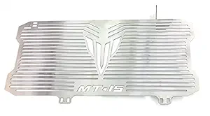 Vagary Stainless Steel Motorcycle Radiator Guard Protector Grill for MT15