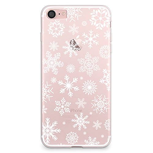 Iphone Plus Case Casesbylorraine Christmas Snowflakes Matte