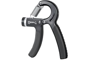 LUOHONG Fortalecedor de Agarre, 5-60KG Ajustables Agarre Manual Ejercicio, Herramientas para Gimnasio en casa Antiestrés y Fortalecedor de Dedos y Muñeca