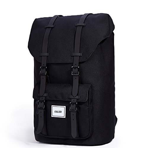 KALIDI 17 Zoll Laptop Rucksack Backpack Schulrucksack für bis zu 15.6 zoll Laptop Notebook Computer Arbeit Campus Studenten Outdoor Reisen Wandern mit Großer Kapazität - 2