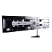 Produktbild Fleximounts M15 Aluminium Monitorhalter Tischhalterung Standfuß für 3 Monitore 10"-24"(25-61cm) LCD LED TV Bildschirme Flachbildschirm, Belastbarkeit:10 kg/pro Monitor