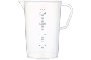 VITLAB Neolab Electric 1624 - Jarra medidora (polipropileno, 2000 ml).