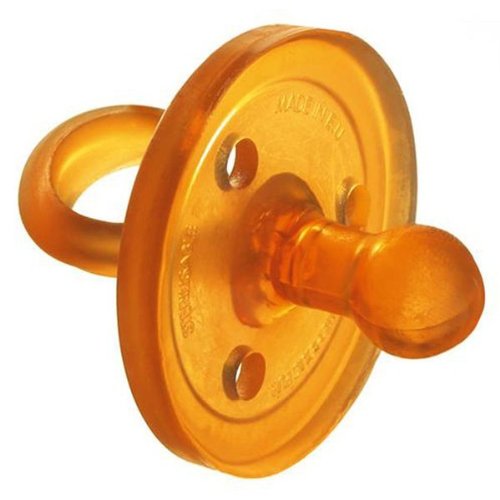 Goldi Sauger Kirschform | Beruhigungs-Sauger aus Naturkautschuk (ab 12 Monate)