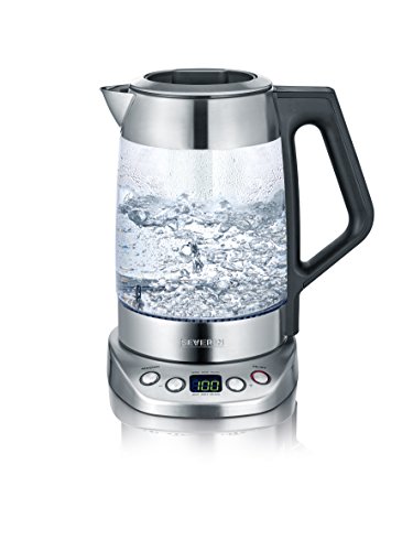 SEVERIN WK 3479 Glas Tee- und Wasserkocher Deluxe, 1.7 L, 3000 W - 2