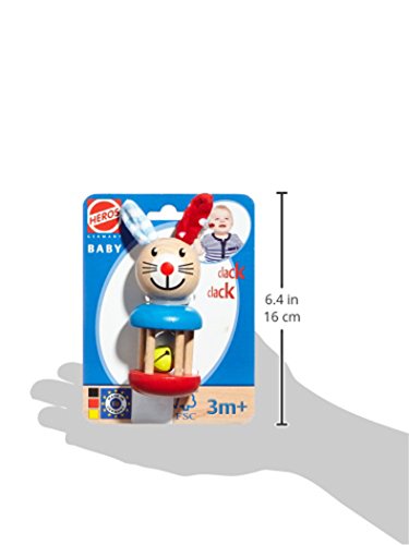 Eichhorn/Heros 100017013 – Baby Rassel, Motiv – Hase - 5