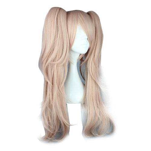 CosplayMIX Dangan Ronpa Enoshima Junko Short Wig + 2 Ponytails