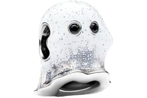 Feitery Compatible with Charms Pandora Halloween Luminoso Bead Charm da donna