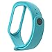 Price comparison product image Bobury Replacement Strap Xiaomi Mi Band 3 TPU Wristband Smart Band Wrist Strap Replace Accessories