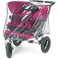 Rain Cover for Out'n'About Nipper 360 Double, fits All Versions and Now we Have Made it a Touch Wider to Make Life Even Easier. Made in The UK from Supersoft Clear PVC