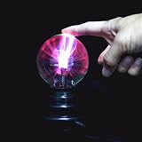 SOLMORE Plasmakugel Plasma Ball Kugel Blitze Magische Lampe USB Licht für Kinder Kindergeburtstag Spielzeug Disco Party Dekoration Geschenk Schreibtisch - 2