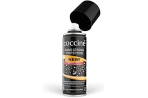 Coccine - Spray Impermeabilizzante per Scarpe Nano Strong Protection, Spray Impregnante, Spray Universale per Pelle, Tessuti, Pelle Nabuk e Velluto, Impregnazione per Scarpe, Incolore – 230 ml