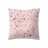 ABsoar Kissenbezuge Weihnachten Kissenhülle Dekokissen Throw Pillow Covers Bettwäsche Für Autos Sofakissen Startseite Dekorative Weihnachten Sofa Bett Home Decor, Rose Gold Pink