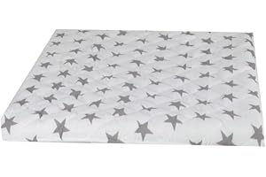 Pro Home Waschmaschinenbezug (Sterne -Weiß) 60x60cm mit Gummizug, Trocknerbezug Waschmaschinenschonbezug in vielen vers. Farben - Trocknerauflage