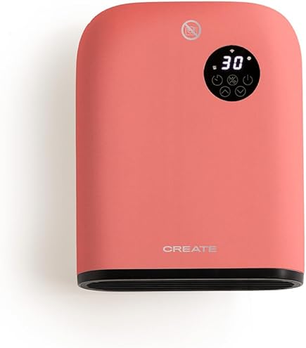 CREATE Riscaldatore Ceramico WiFi 2000W - Termoconvettore Da Parete/Pavimento Con App, Per Stanze Fino 20m² - Foto 4