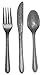 Price comparison product image Creative Converting Premium Plastic Glitz Silver Glitter Cutlery, 24 Utensils Per Package