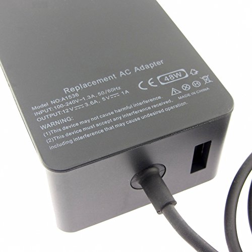 Netzteil, 12V, 3.6A für MICROSOFT Surface Pro 2 - 3