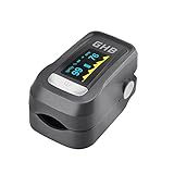 GHB Pulse Oximeter Finger Blood Oxygen Saturation Monitor SpO2 with OLED Display