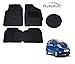 Auto Hub Soft Black Car Floor Mats For Tata Nano RS.549.00