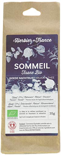 L'Herbier de France Mélange Sommeil Rêverie Bio Sachet Kraft 35 g
