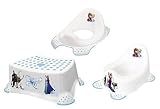 3er Set Disney Eiskönigin Töpfchen + WC Aufsatz + Hocker Neu