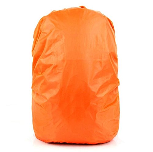 Preisvergleich Produktbild Peino Tragbar Wasserdicht Rucksack Regen Abdeckung für Wandern Camping Reisen (Orange)