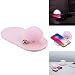 Produktbild Ting-Times Charging Qi Wireless Charger, Fast Wireless Charging Pad with Cute Mushroom Shape Night Light - Universal 10W Charger Car Mount for iPhone/Android/Samsung (Pink)