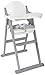 East Coast Nursery Folding Highchair (White/Grey)