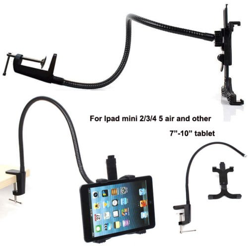 ZJchao 360° Halterung Halter Bed Ständer für iPad 2 3 4 Samsung 7″-10″ Tablet PC - 2
