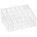 TRIXES Clear 24 Makeup Lipstick Cosmetic Storage Display Stand Rack Holder Organiser