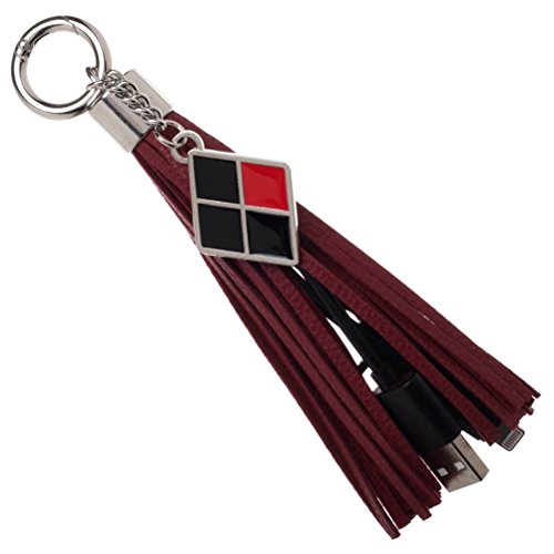 BioworldOfficial DC Comics Harley Quinn USB Memory Stick Keyring Keychain - Boxed