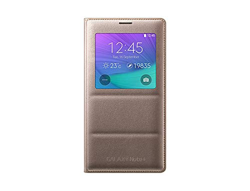 Samsung S-View - Funda oficial oficial oficial para Samsung Galaxy Note 4  blanco- Versi  n Extranjera