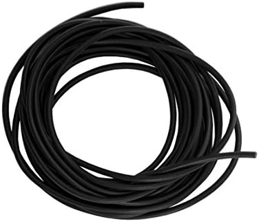 4 Metres of 2 mm Black Rubber Cord Full – gratuite- Creation Pearl