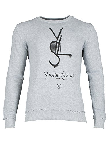 Boom Bap Wear - Sudadera - para Hombre Mixed Grey XS