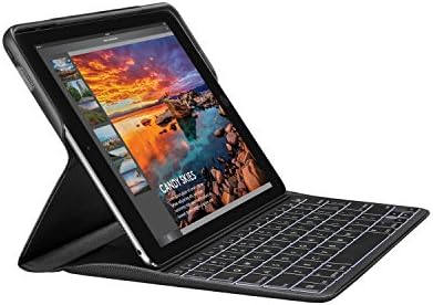 Logitech Create Backlit Keyboard Case with Smart Connector for iPad Pro 9.7-Inch - Black (920-008131)