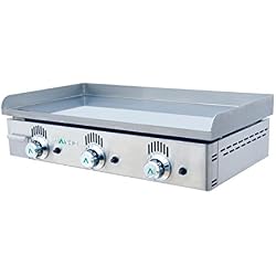 Plancha PRO plaque chrome dur 80 cm