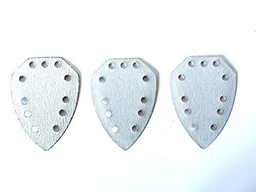 30 – teiliges Schleifpapier Set für Parkside Handschleifer PAHS 10.8 A1, PAHS 12 A1,PHS 160 A1, PHS 160 B2, PHS 160 B3, PHS160 C3, PHS 160 C4, PMS 130, XQ², XQ² SE, Abmessungen wie PHSZ30A1, PHSZ30B2, PHSZ30C3 und PHSZ18C3 - 4