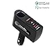 Price comparison product image Rocketek QC3.0 Car Charger 60W Cigarette Lighter Socket Splitter Power Adapter, 12V/24V DC Outlet Extender (Quick Charge 3.0 + Power Delivery + Smart USB) with Extra Fuse Tube
