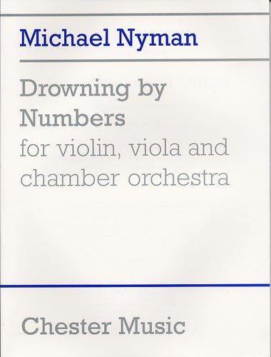 Nyman: Drowning By Numbers (Study Score). Partitions pour Violon, Viola, Musique De Chambre