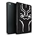 Price comparison product image STUFF4 PU Leather Book/Cover Case for Apple iPad Mini 1/2/3 tablets / Face Mask Design / Black Panther Inspired Collection
