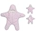 Finerolls Cotton Baby Starfish Sleeping Bag Super Soft Newborn Sleepsack Autumn Winter Warm Strollers Bed Swaddle Blanket Wrap - Suitable for about 0-12M Baby (Pink)