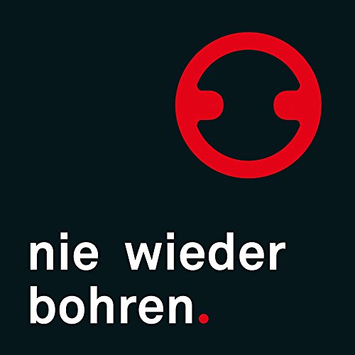 Nie wieder bohren EK412 EKKRO Seifenspender, 7 x 12,5 x 12,5 cm, verchromt - 2