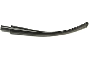 MUXIANG Churchwarden Tobacco Pipe Stem Replacement Long Bent Pipe Mouthpiece Fit 3mm Filters DIY Briar Pipe Accessories BE0103