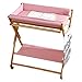 Produktbild Wickeltisch Rosa Baby Wickeltisch, Faltbare Windel Station Kindergarten Veranstalter für Infant Cross Leg Style - 107 × 80 × 56 cm (größe : Style1)