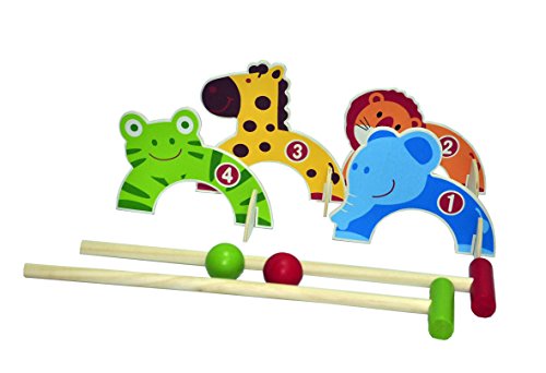 Outdoor Play Croquet Set (Multi-Colour) Outdoor Play Croquet Set (Multi-Colour)