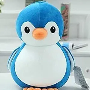 Myric penguin soft toy, soft toys for baby boy, soft toy, birthday gift for girls, baby toys, toys for 1 year old, soft toys for girls, kids toys, toys for girls, Soft toy gift items, ( Blue 32cm)