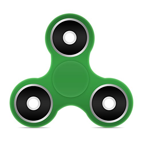 iXium Tri Fidget Spinner Hand Finger Stress Toy Pocket Desk Focus Center Bearings - Green / Black iXium Tri Fidget Spinner Hand Finger Stress Toy Pocket Desk Focus Center Bearings - Green / Black