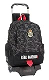 Material escolar. Real Madrid CF- Real Madrid Trolley, Color Negro (SAFTA 611924313)
