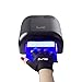 MelodySusie® UV Shield LYCRA Gloves Black - a Must-Have UV/LED nail lamp dryer accessory