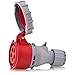 Produktbild CEE-Starkstrom-Steckdose Intratec 63A 400V 6h IP67 5-polig (3P+N+E): IEC-60309 Industrie- und Mehrphasenstecker
